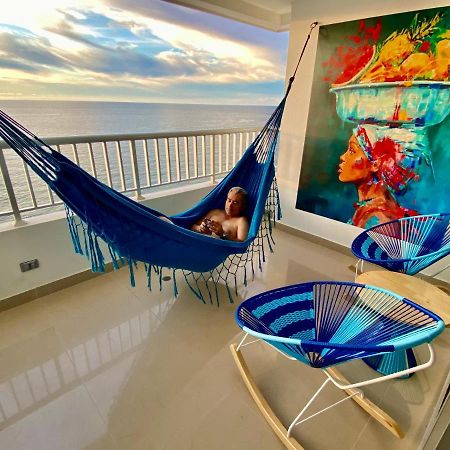Palmetto Bocagrande Oceanfront Apartment Cartagena Exterior photo