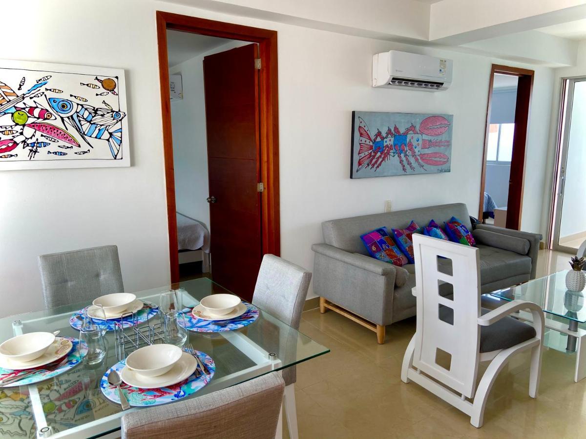 Palmetto Bocagrande Oceanfront Apartment Cartagena Exterior photo