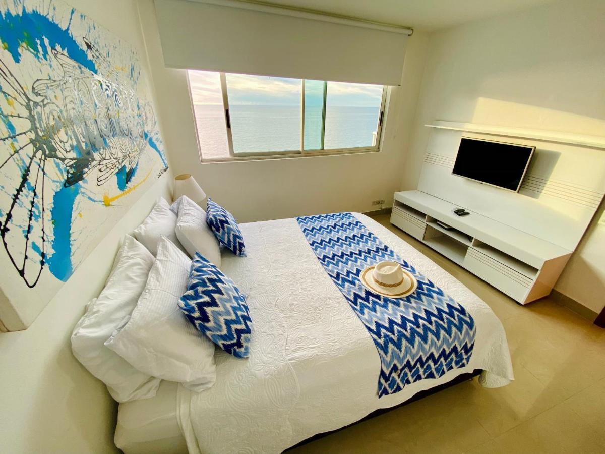 Palmetto Bocagrande Oceanfront Apartment Cartagena Exterior photo